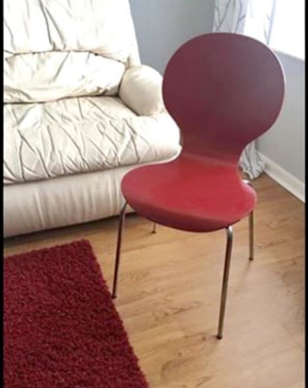 Red Modern Accent Chair For In Wellington Fl Offerup Red Modern Accent Chair