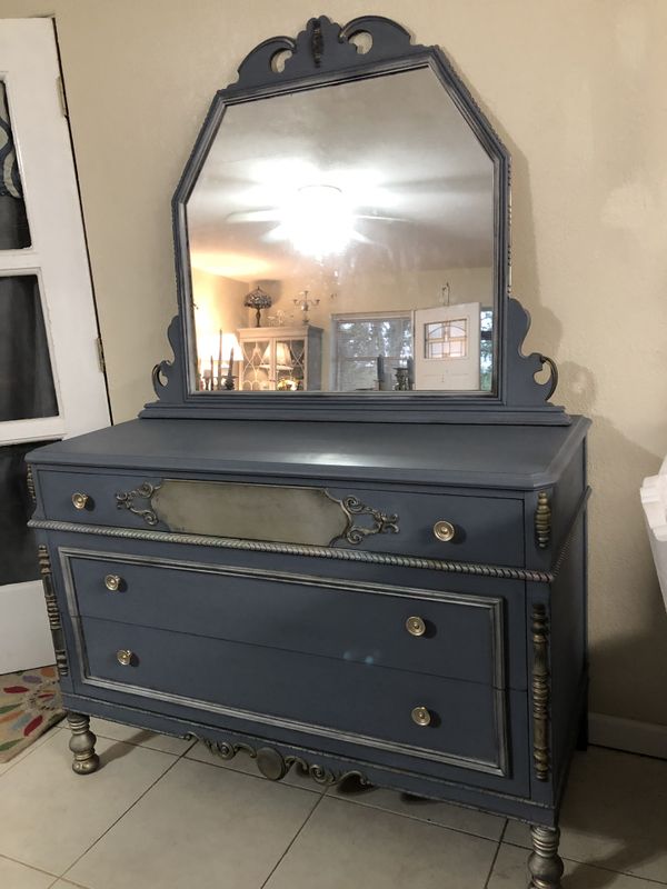 Magnum Opus Antique 1940 S Art Deco 3 Drawer Chest Buffet Or Magnum Opus Antique 1940 S Art Deco 3 Drawer Chest Buffet Or Entertainment Console With Mirror