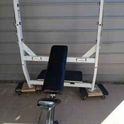 Hammer Strength incline bench press