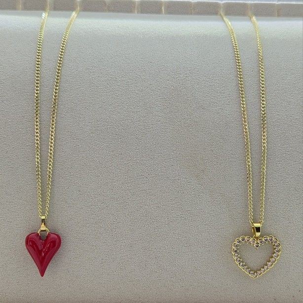 Last Two Heart Necklaces