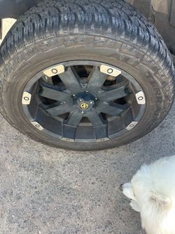 20” ATX American racing wheels… Fits Ford from 98 to 2016 and maybe later