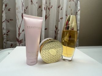Estée Lauder Beautiful Perfume Lotion Powder Set