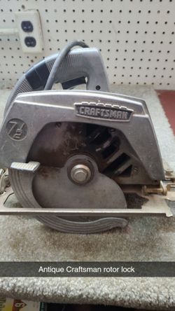 Vintage Craftsman circular saw