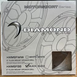 Diamond Audio HXM8FBB Speaker Grill
