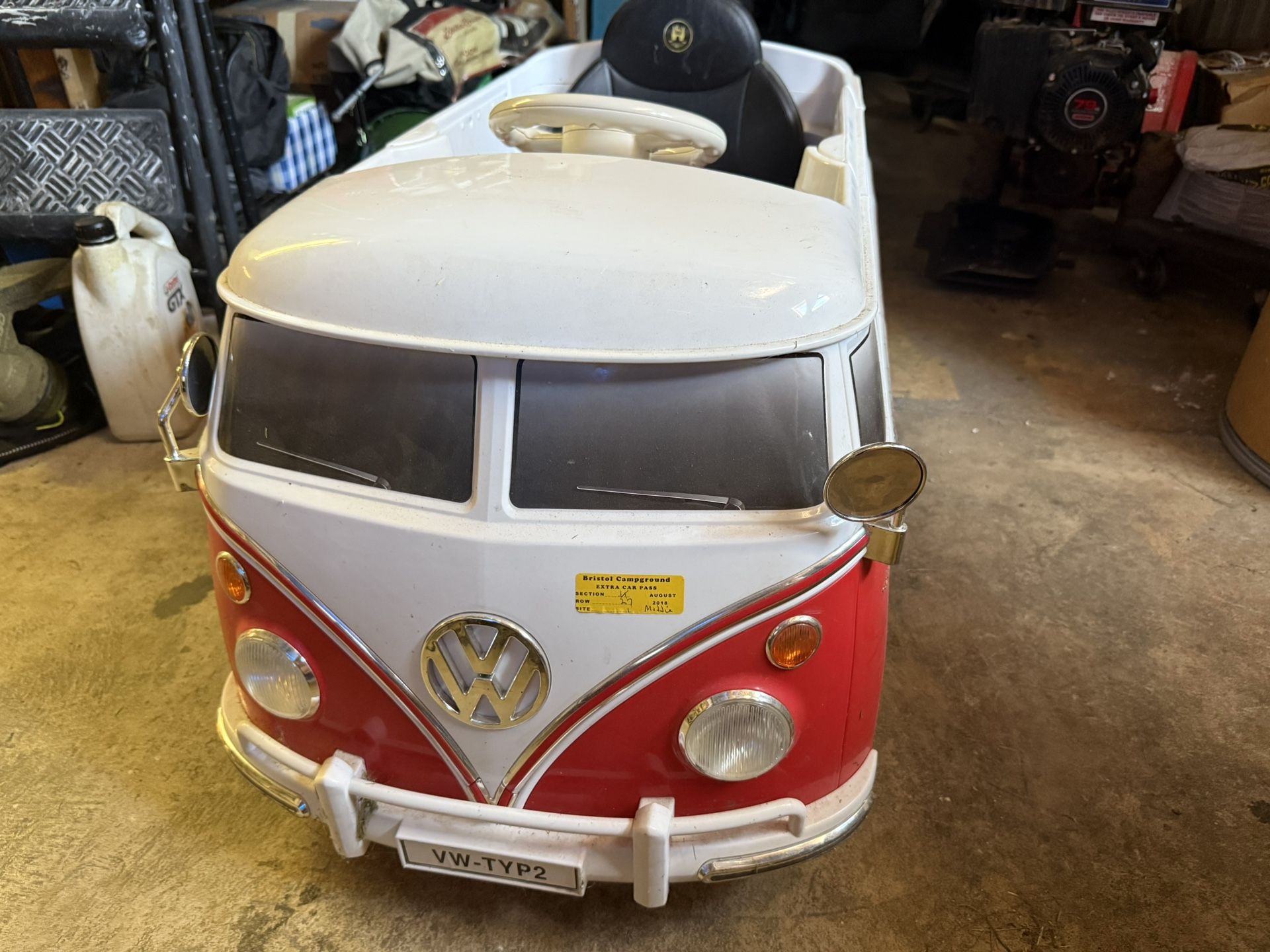 VW Bus Child’s Ride In You