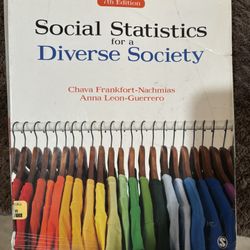 Social Statistics For A Diverse Society 