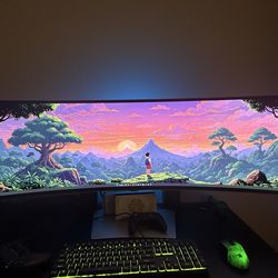 Samsung 49Inch Oled Curved Monitor