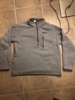 Patagonia Men’s Large Grey zipup