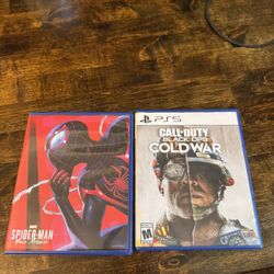 Spider Man Miles Morals And Black Ops Cold War PS5