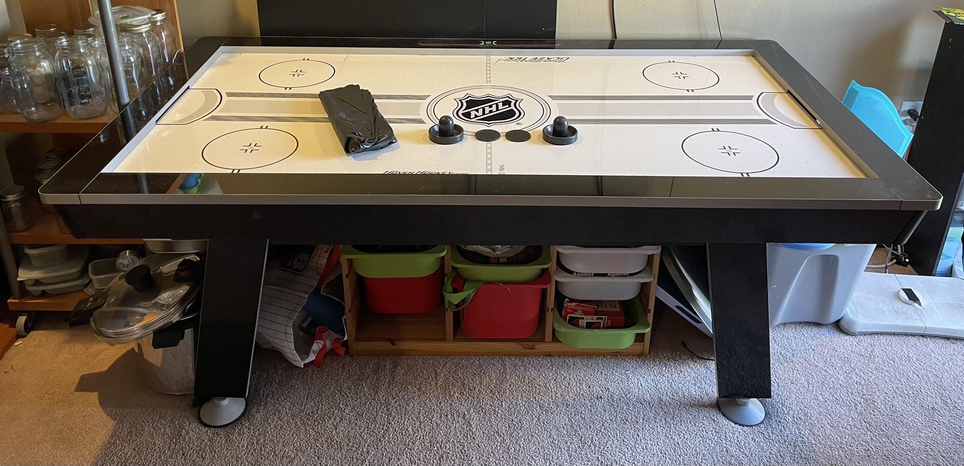 Air Hockey, Ping Pong, Ski Ball.