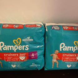 Pampers Cruisers Size 4