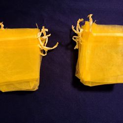 Two (2) Of 6ct Organza Bags 3"x4" $2 Per Pack