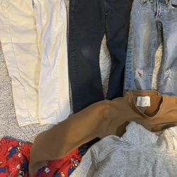 Zara and Gap Jeans And Clothes Size 7-8 Lot