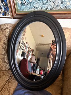 Mirror (Round Black)