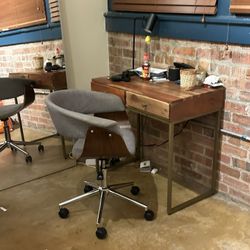 Wooden Desk And Chair