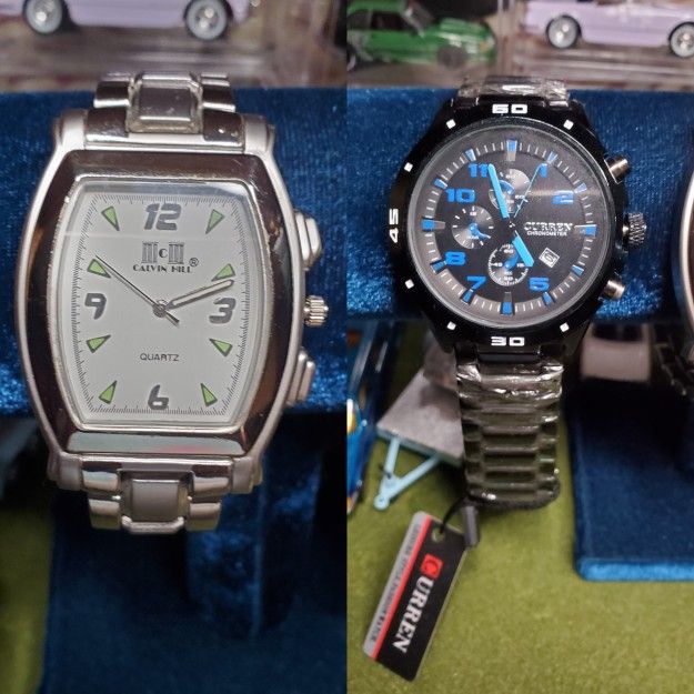 Two Mens Watches For The Price Of 1 Curren Calvin Hill 