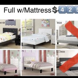Fácil de ordenar.  Easy to order.  We can deliver for $ 🚛   Brand New In Boxes   Mattress Included   👉 HABLAMOS ESPAÑOL    No paga asta que reciba s