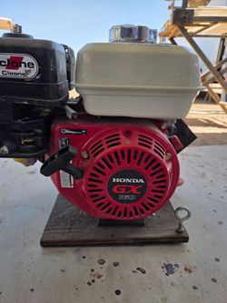 Rock crusher Honda GX160 horizontal shaft engine