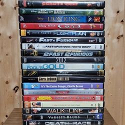 Awesome DVD's!!  $2 Each Or All For $25