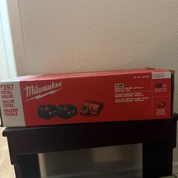 M18 18-Volt Lithium-Ion XC Starter Kit with Two 5.0Ah Batteries and Charger