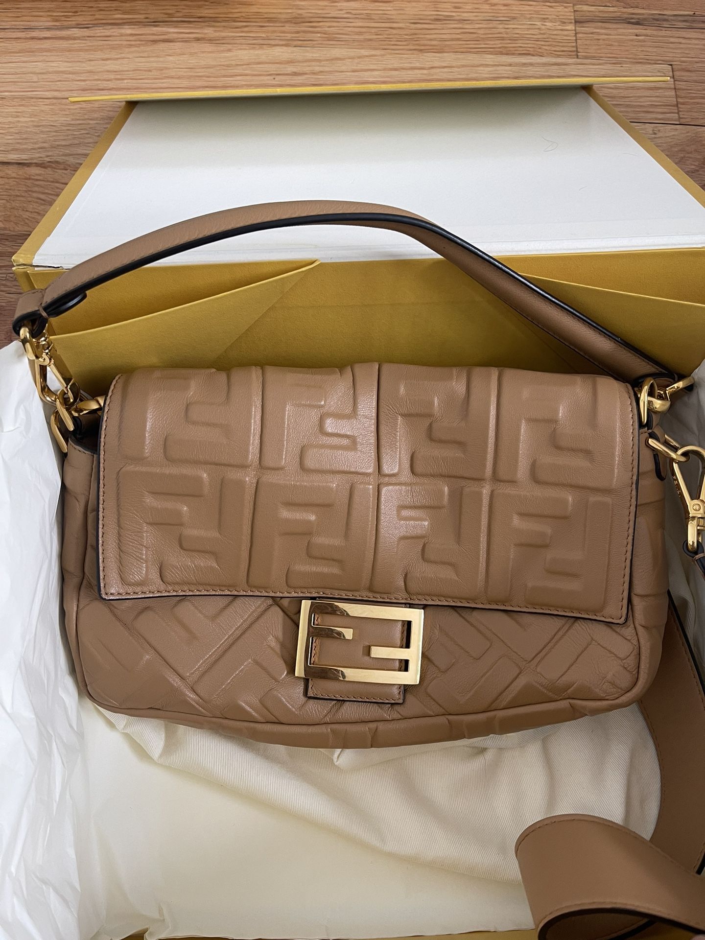 Fendi Baguette Napa FF