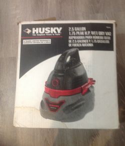 Husky 2.5 gallon vacuum