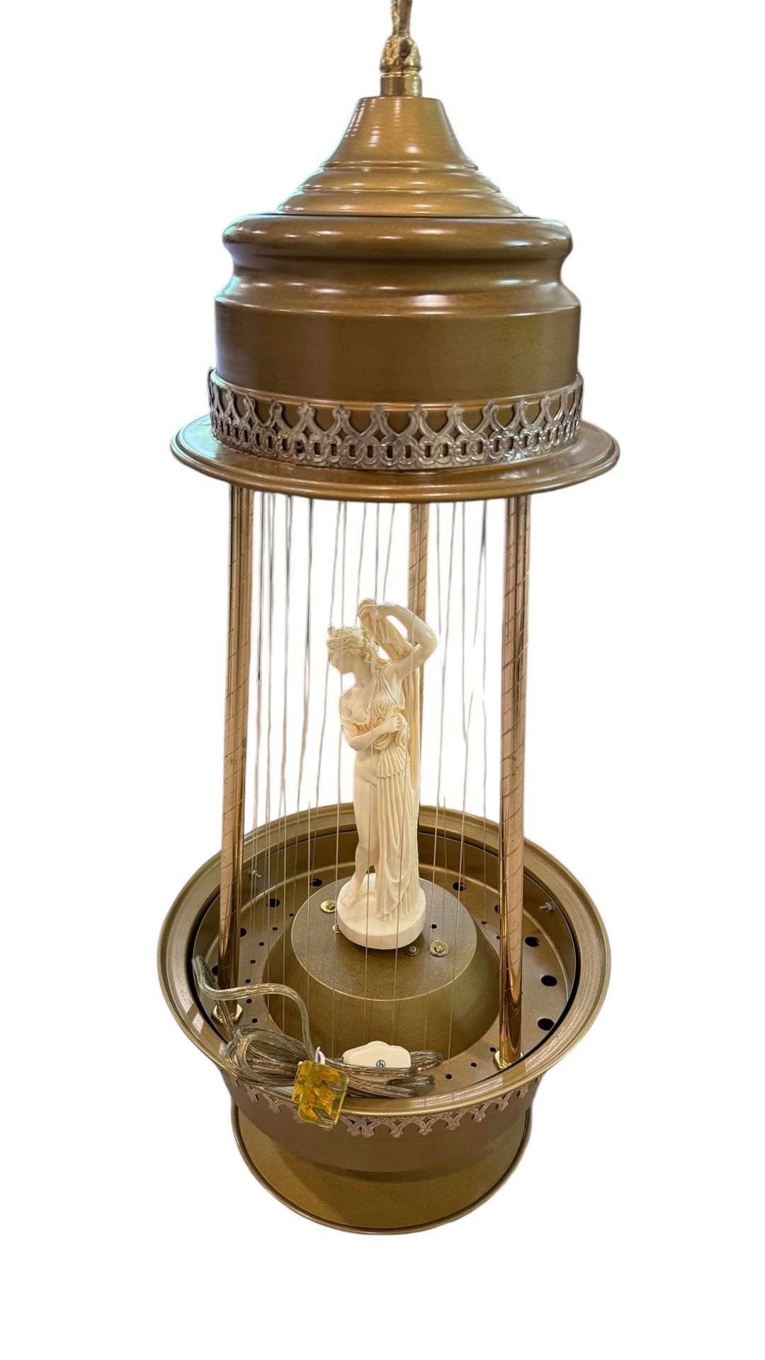 Rare ! Vintage ! Brand new ! Table Goddess Mineral Oil Rain Lamp Light 26”brand new