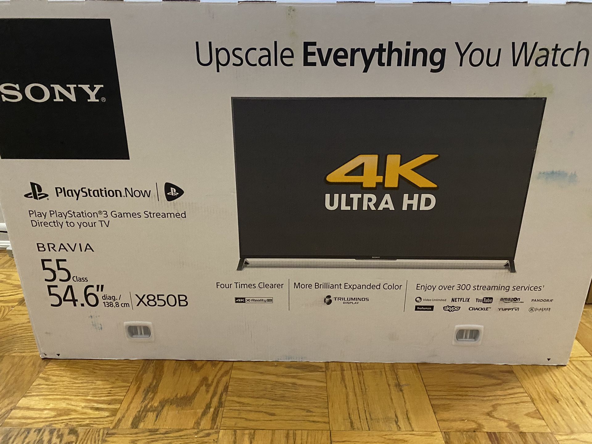 Sony TV XBR-55x850B 55” inch, 4k Smart 3D TV Limited Edition