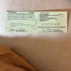 Elvis Presley Souvenir