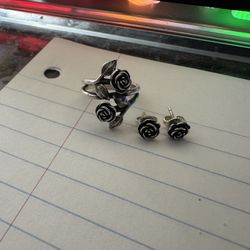 James Avery Rose Set 