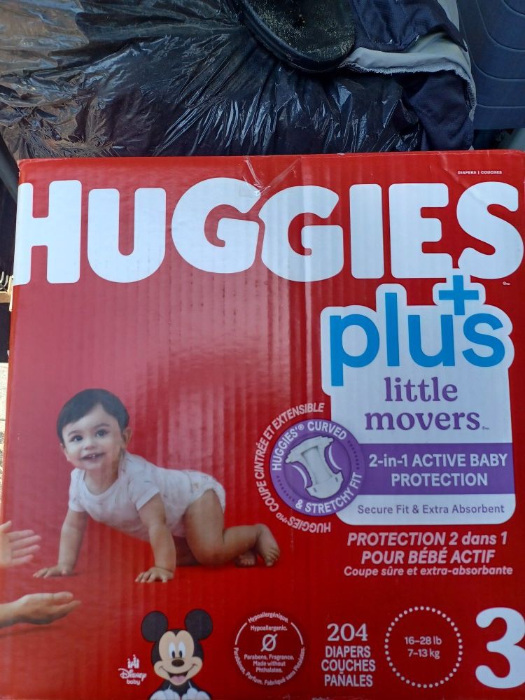 Huggies+plus