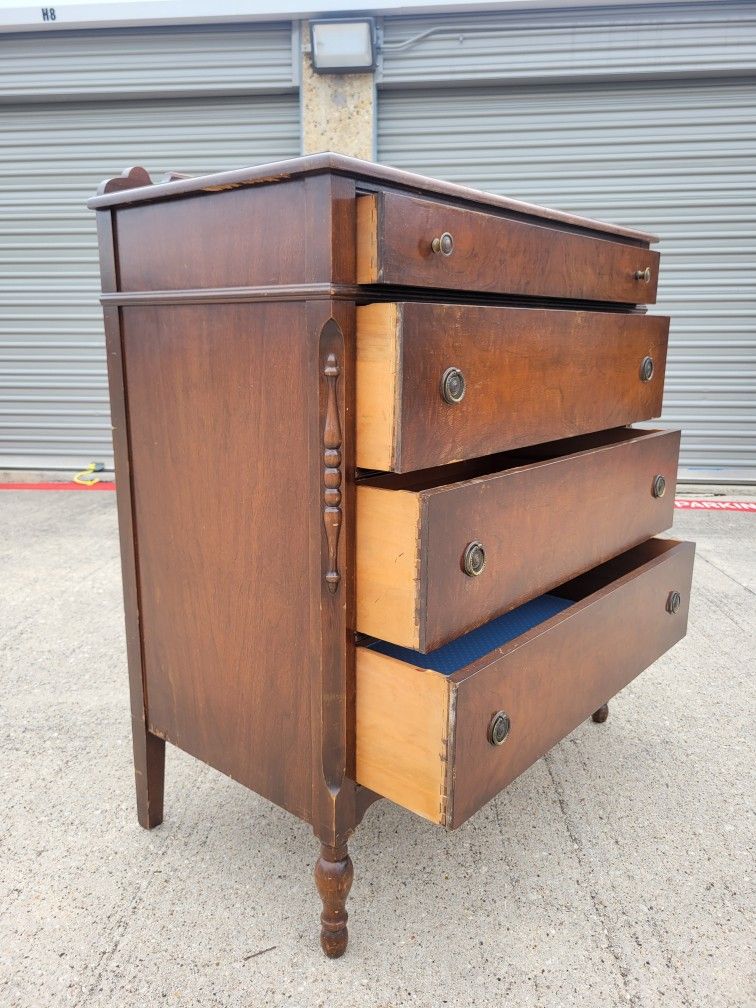 3FT Solid Wood Dresser Tall Boy Chest  Of Drawers Holland Furniture