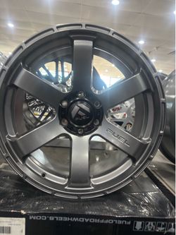 20x9 FUEL RUSH MATTE ANTHRACITE 6x139.7 +1 offset