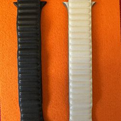 Authentic Apple Leather Watch bands