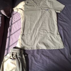 Olive Green Scrubs 