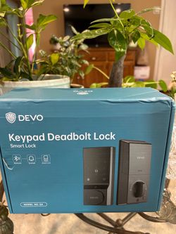 DEVO G4 Keypad Deadbolt Smart Lock! Brand New In Box.