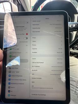 iPad 10th gen
