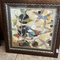 “Flew the Coop “ Print By Liz Jardine Framed 