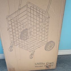 Fold Up Grocery Cart