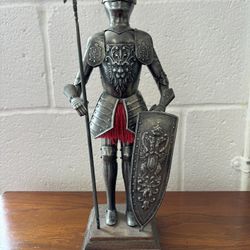 Vintage Antique The Knight Soldier Armor  