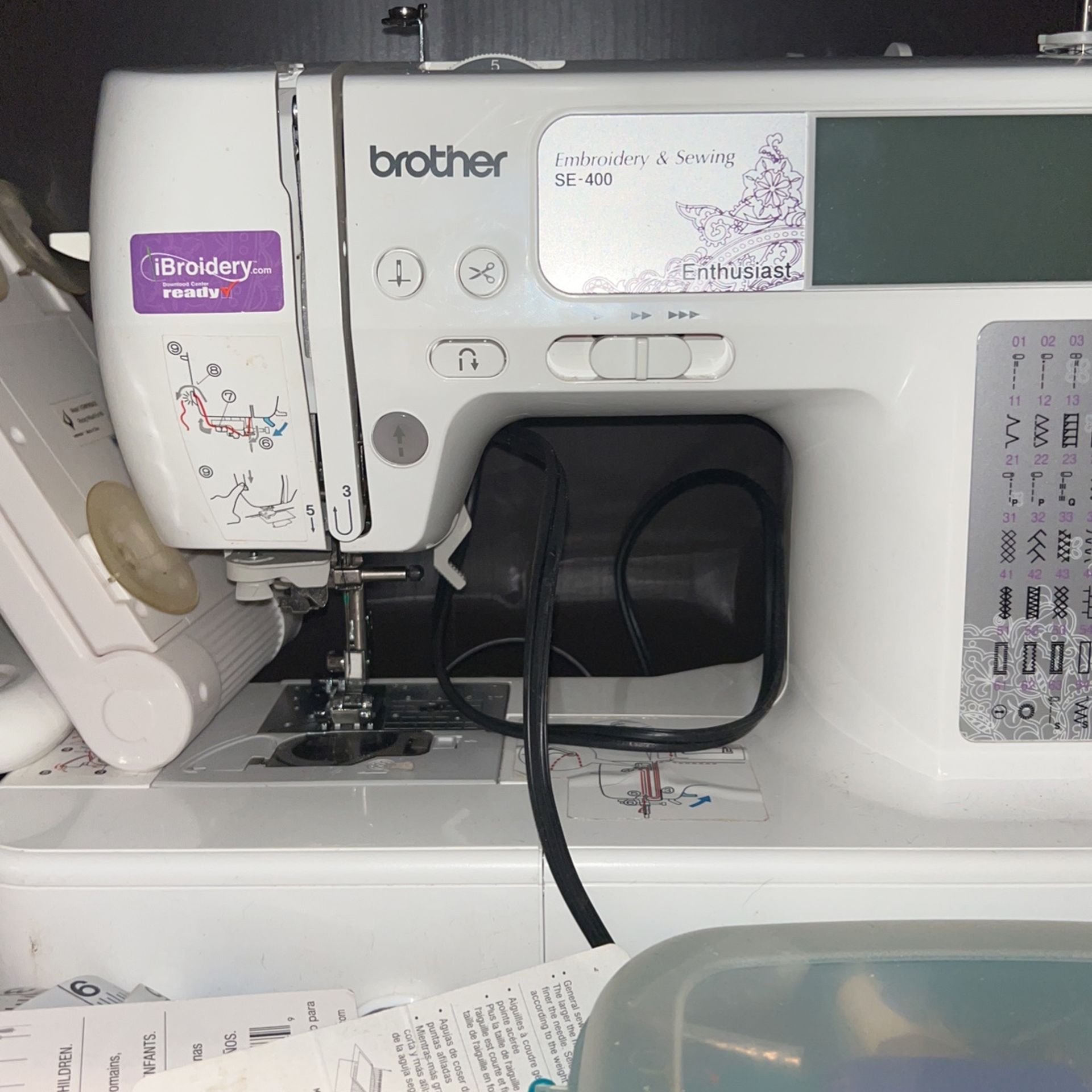 Brother Sewing And Embroidery Machine
