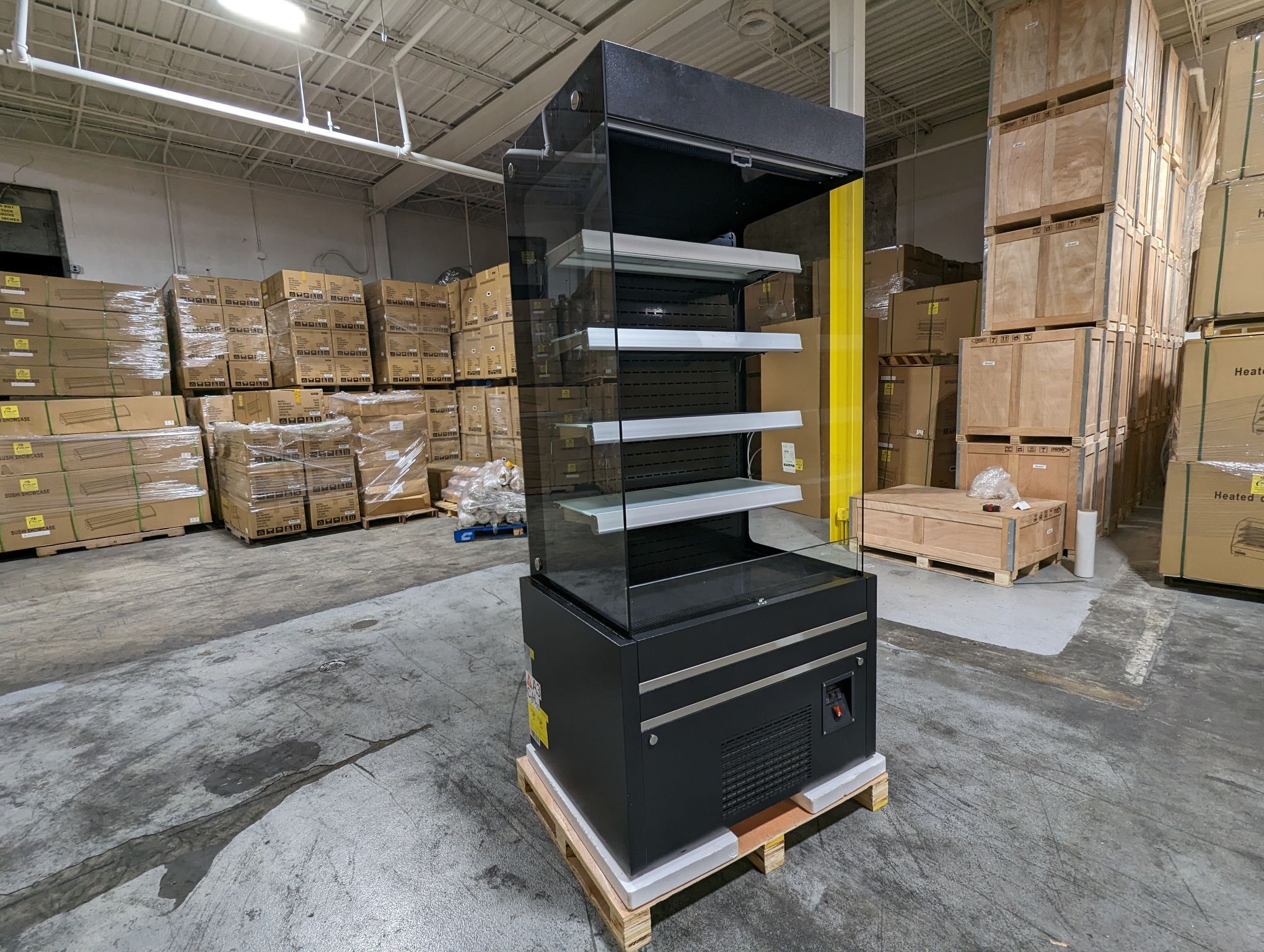 36 in Vertical Open Air Display Merchandisers NSF CF-900