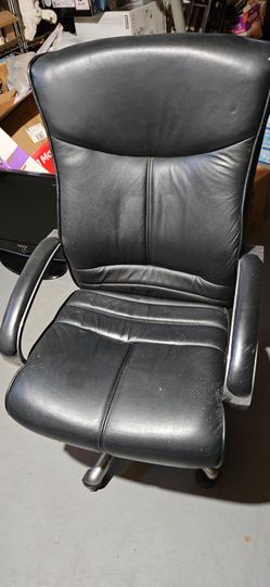 2 Leather Computer Chairs