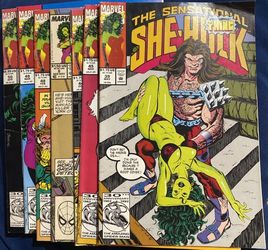 The Sensational She-Hulk Marvel Comics lot of 7 special issue (READ DESC)