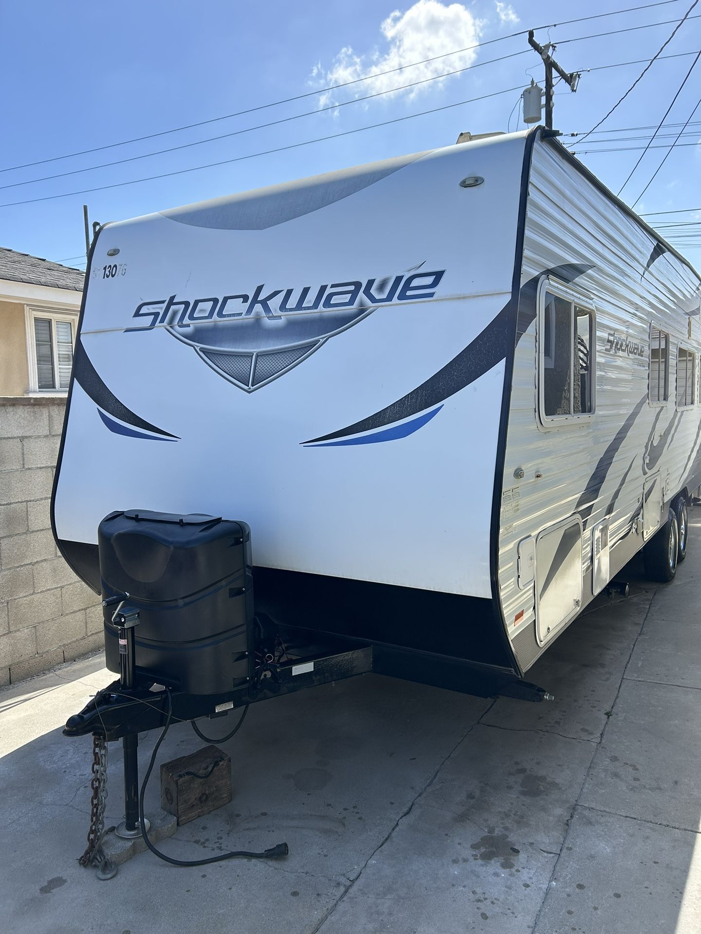 2014 Shockwave By Forest River Toy Hauler, Travel Trailer 24ft