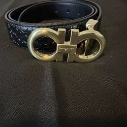 SF Monogram Belt Sz 44