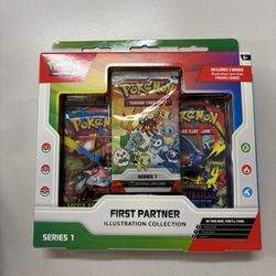 Pokemon First Partner Illustration Collection Box 