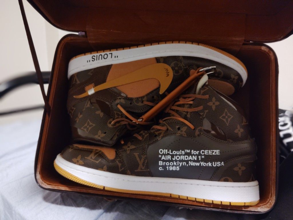 Louis Vuitton Nike Air Force 1s Collab