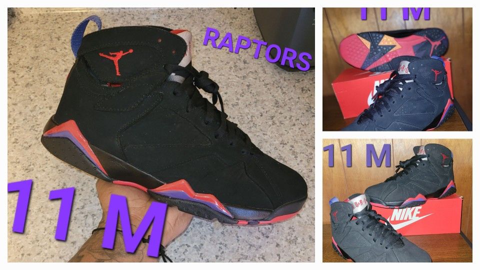 💎Jordan 7 Retro "Raptors"!💎 Size 11! $200 OBO