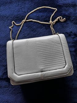 White purse